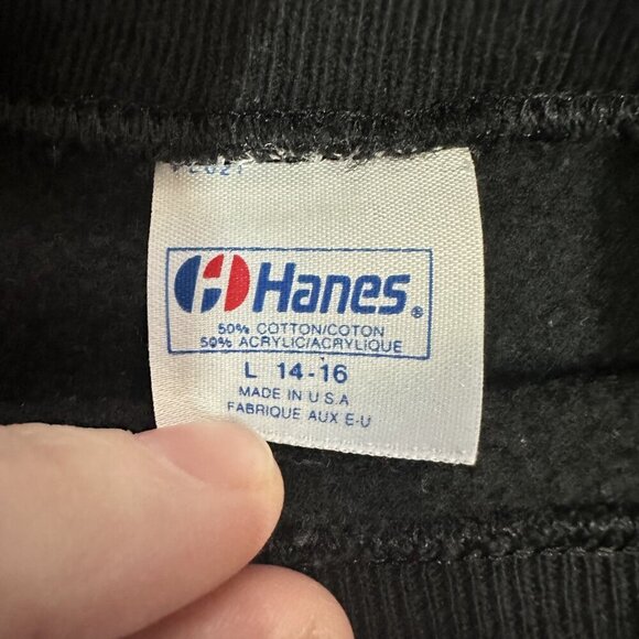 Vintage San Diego Zoo 75th Anniversary Sweater 90s Youth Large 14/16  Black - Picture 4 of 6